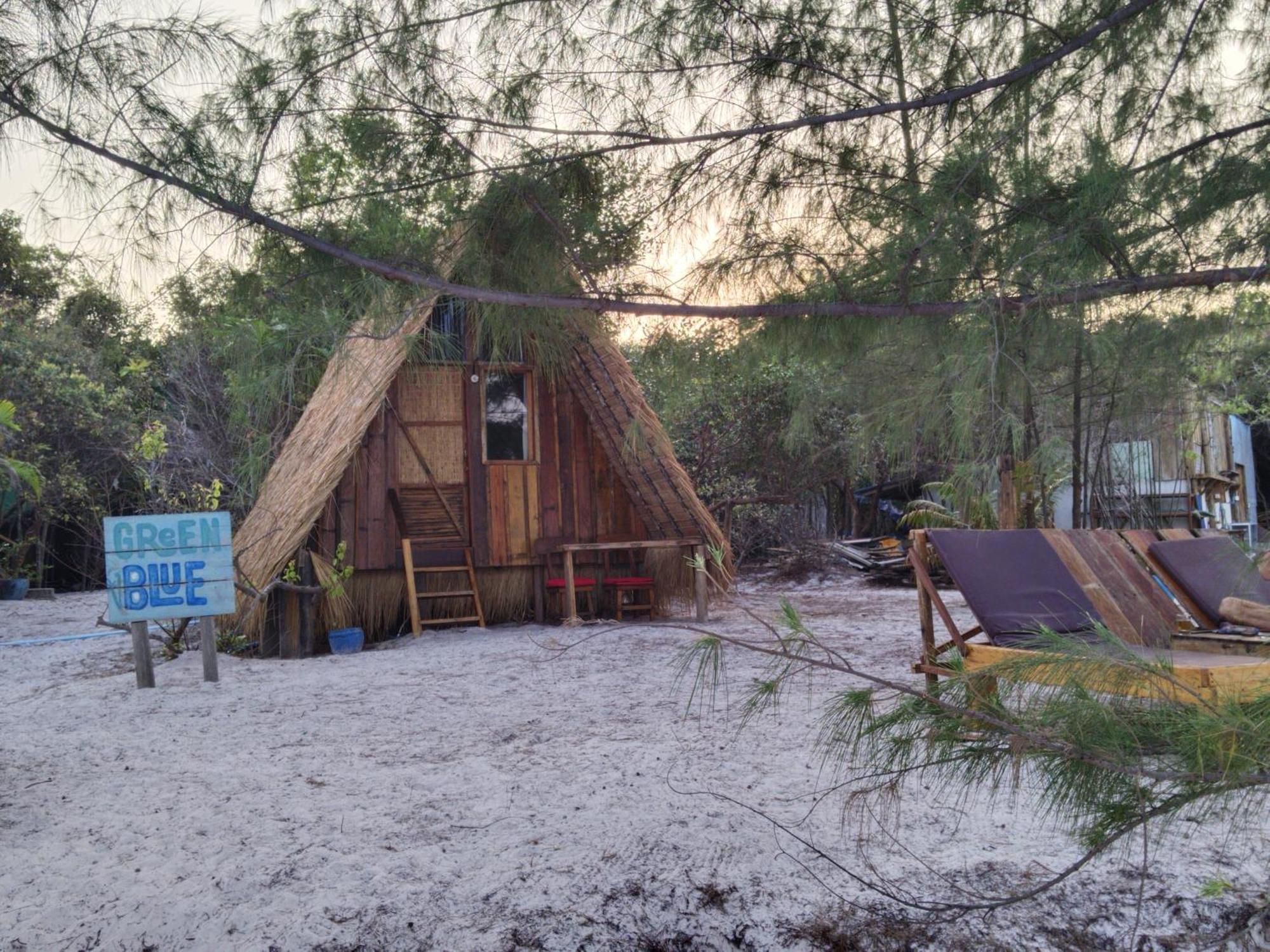 Green Blue Beach Hostel Koh Rong Sanloem Exterior photo