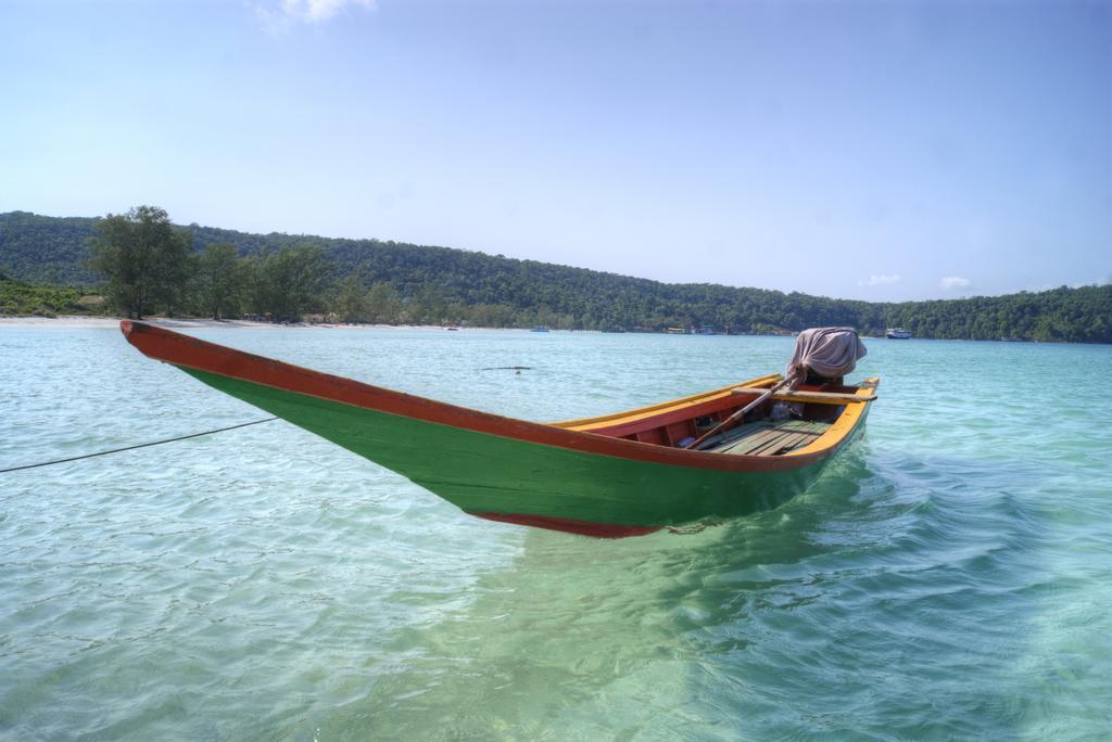 Green Blue Beach Hostel Koh Rong Sanloem Exterior photo